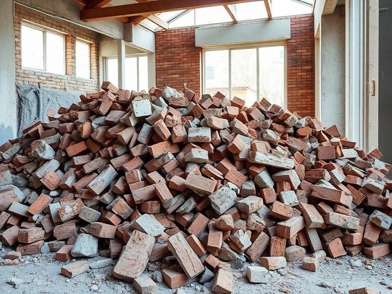 Entulho de construção